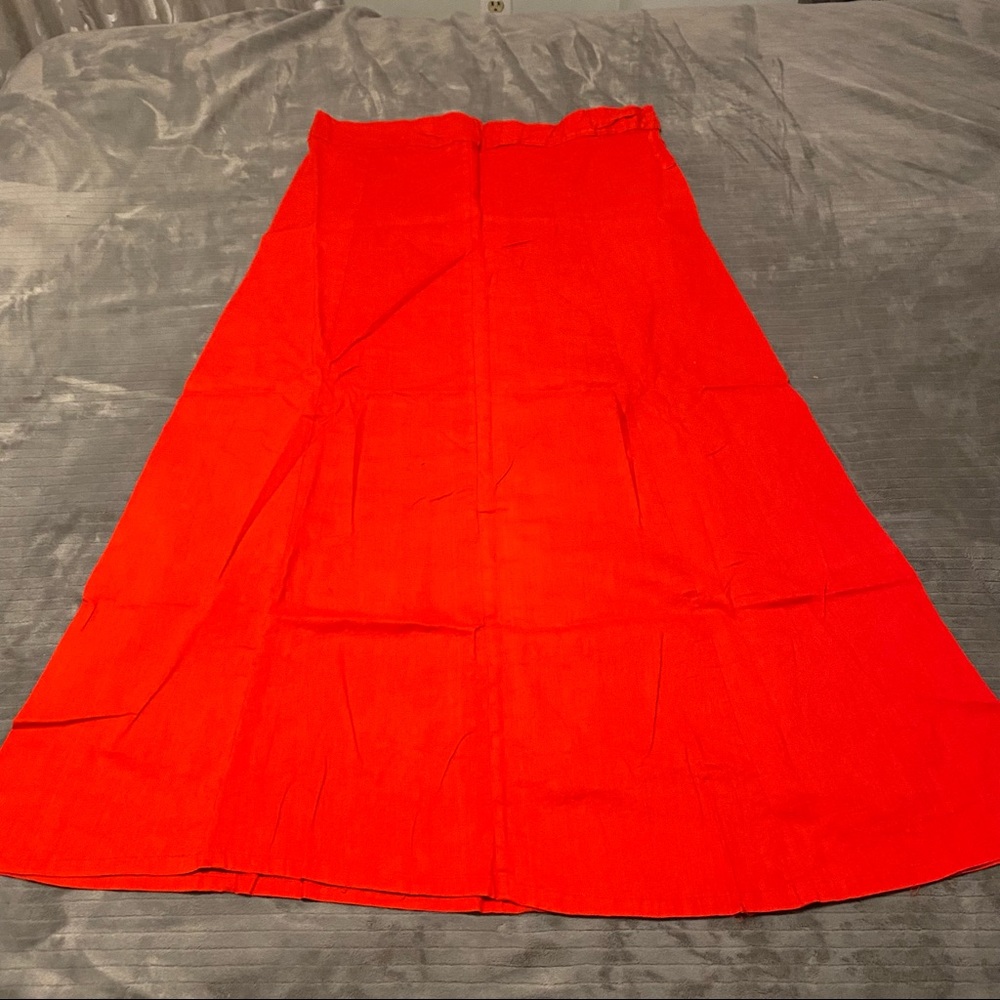 Red Saree Petticoat